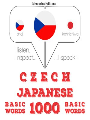 cover image of Čeština--japonština